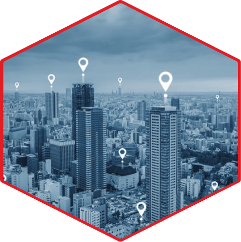 Service Areas of cube heating & cooling